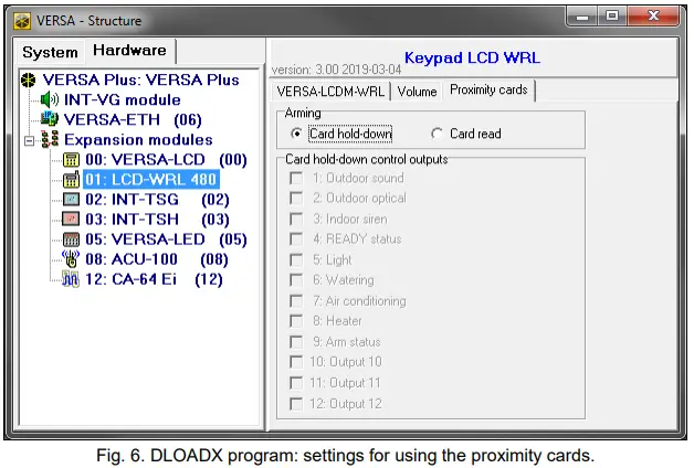 Satel-VERSA-KWRL2-Wireless-LCD-Keypad-fig-6