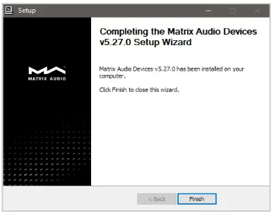 MATRIX AUDIO Element X2 Music Streamer - finish