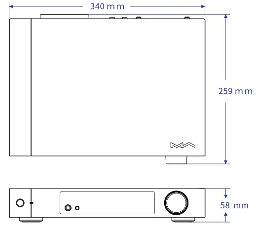 MATRIX AUDIO Element X2 Music Streamer - other specification