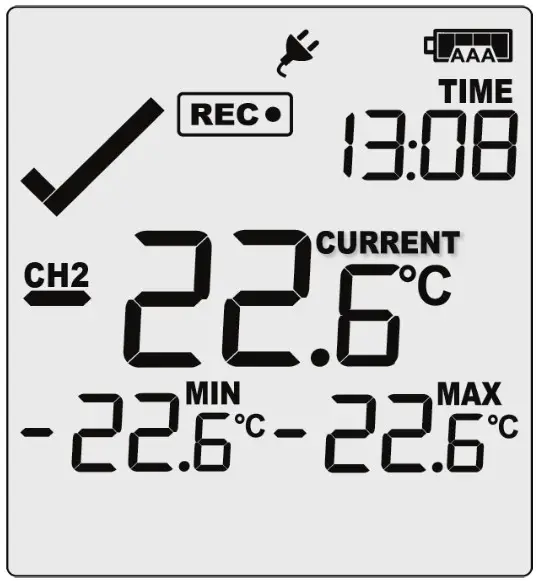 LogTag UTRED30 16 Dual Channel Temperature Recorder or Data Loggers - Starting your UTRED30 16 3