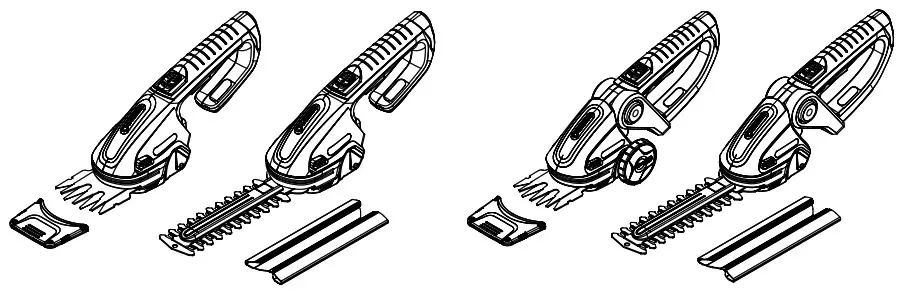 GARDENA 8886 Accu Shears - Cover