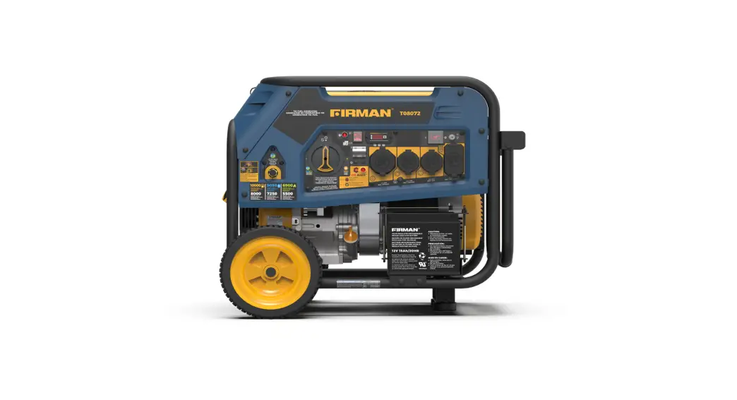 Firman T08072 10000 Or 8000 Watt Tri Fuel Portable Generator User Manual Firman T08072 10000 Or 8000 Watt Tri Fuel Portable Generator User Manual