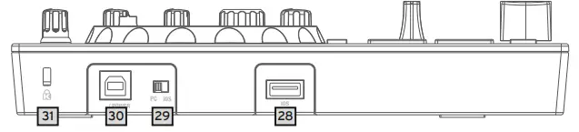 reloop Portable Performance Controller LEFT PANEL