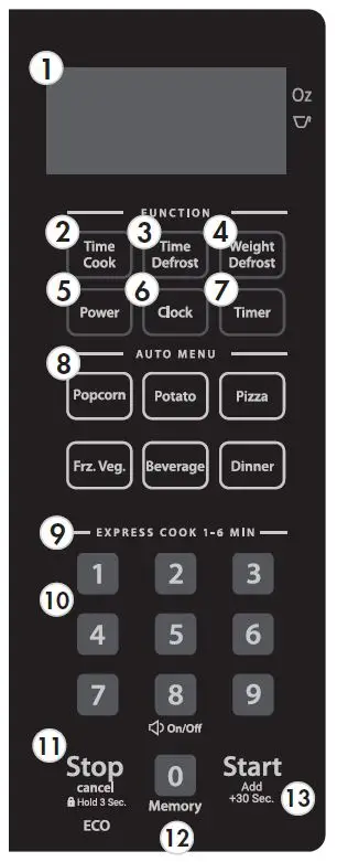 Danby-DBMW009201M1-0.9-cu-ft-Stainless-Steel-Microwave-fig-2