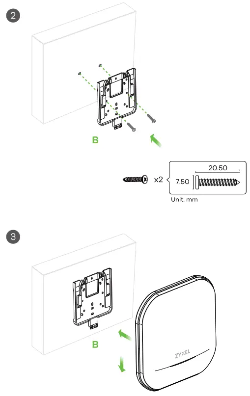 Wall / Ceiling Mounting