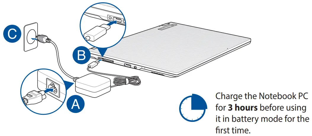 Mediatek SERIES GAMING NOTEBOOK PC - power adapter