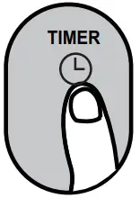 TIMER ON setting