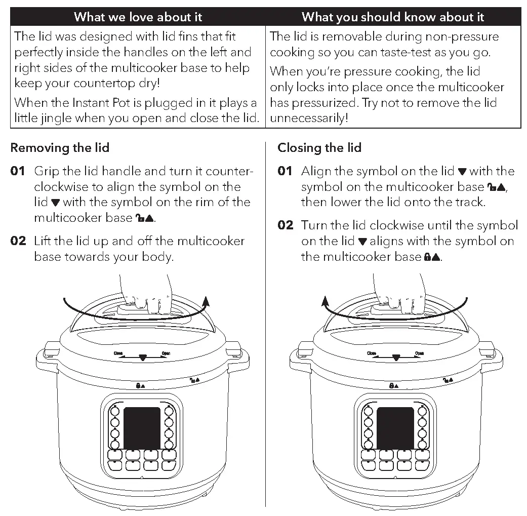 Pressure cooking lid