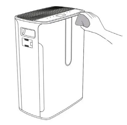 TESY AC 37 HCICH Air Cleaner - Body cleaning