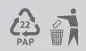 pap and disposal icon