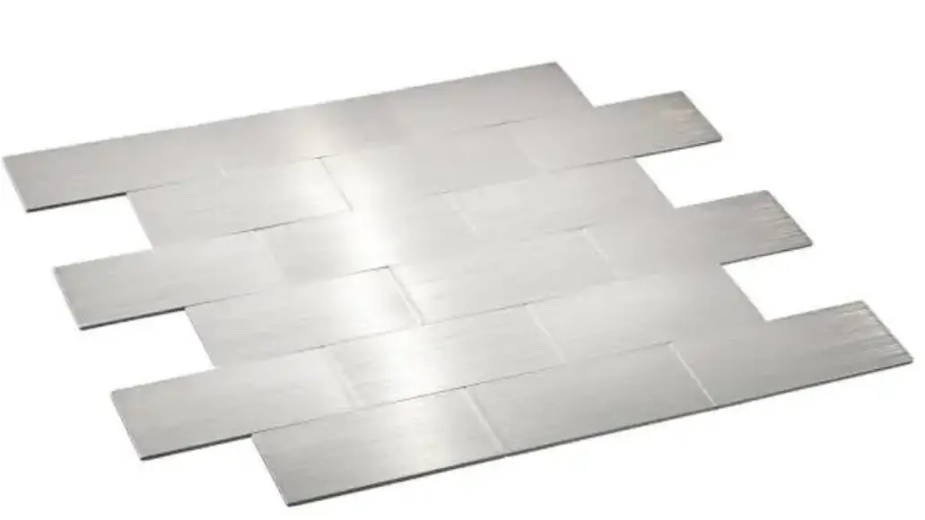 AVANT DECOR Small Silver Aluminum subway PRODUCT