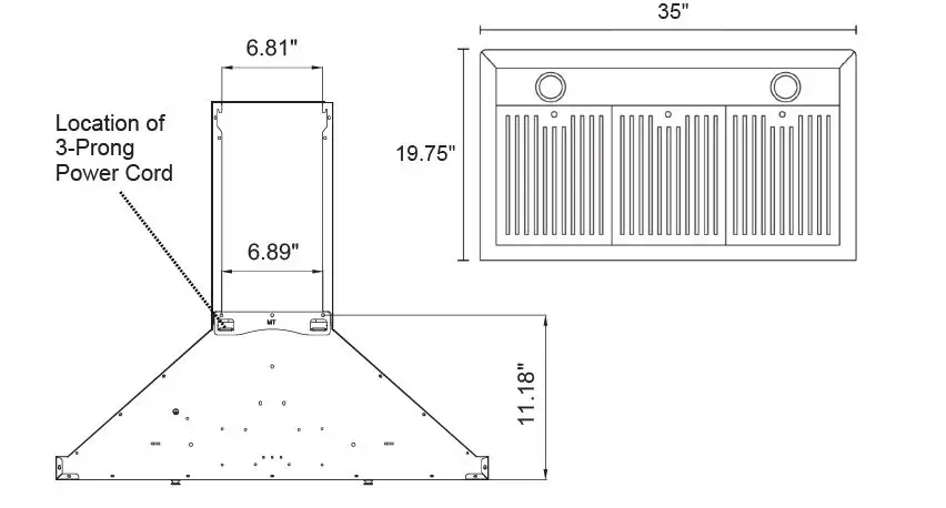 COSMO COS-63190 Range Hood 3
