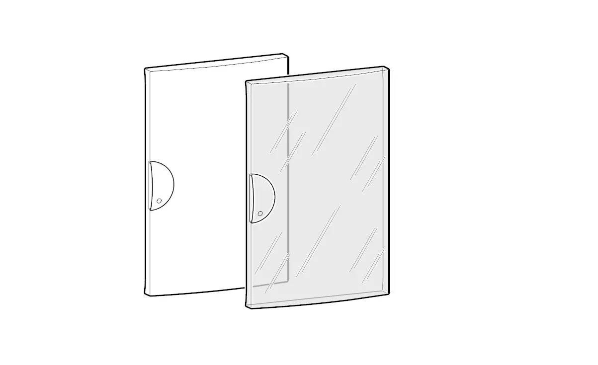 Hager Gp418p Door For Enclosure User Manual