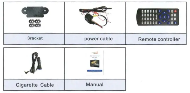 concept RSD 1105 11 Inch LCD Headrest Monitor - fig 1