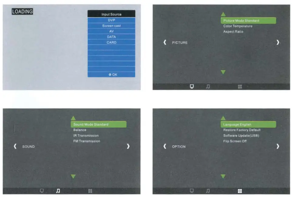 concept RSD 1105 11 Inch LCD Headrest Monitor - fig 3