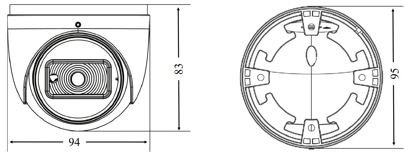 NOVUS NVIP-4VE 6501 F II IP Camera - figure
