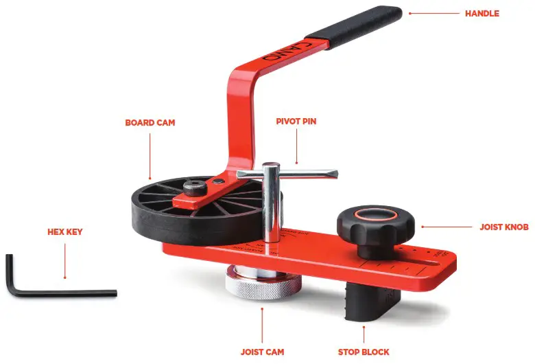 CAMO 0345070 Lever Deck Board Bending and Locking Tool - Get to know your LEVER tool
