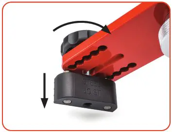CAMO 0345070 Lever Deck Board Bending and Locking Tool - Setup for locking boards and Clips 1
