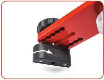 CAMO 0345070 Lever Deck Board Bending and Locking Tool - Setup for locking boards and Clips 2