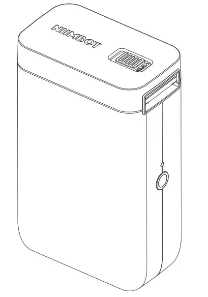 NIIMBOT D101 D11 Plus Thermal Label Sticker Printer