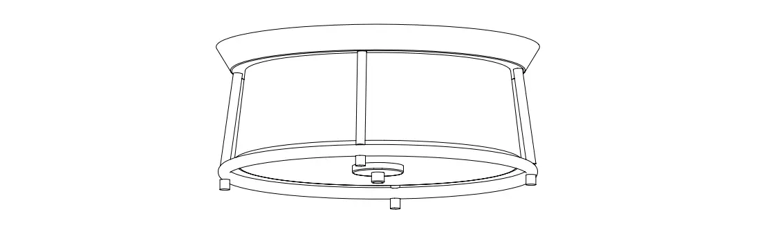 Progress Lighting 60347 2-light Dark Bronze Flush Mount User Manual