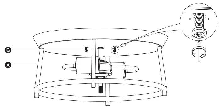 PROGRESS LIGHTING 60347 2-Light Dark Bronze Flush Mount-fig6