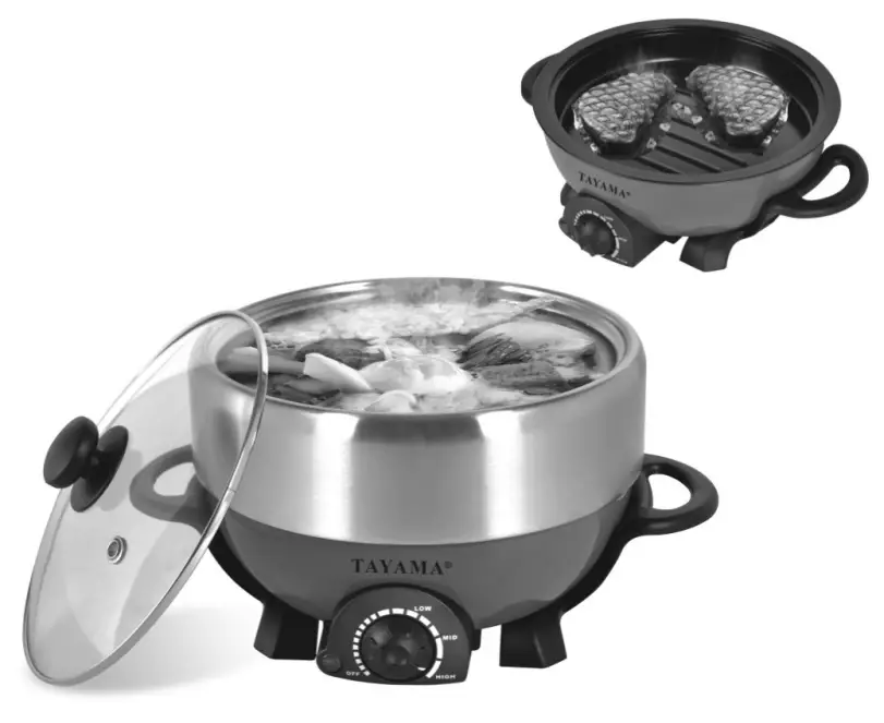 TAYAMA Shabu and Grill Multi Cooker