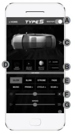 TYPES LM58259 Single Beam Smart LED FOG Light - Switch