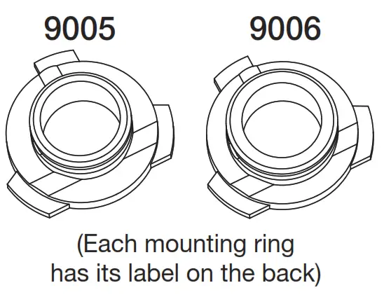 TYPES LM58259 Single Beam Smart LED FOG Light - mounting