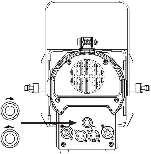 FR50Z - ZOOM ADJUSTMENT KNOB 1