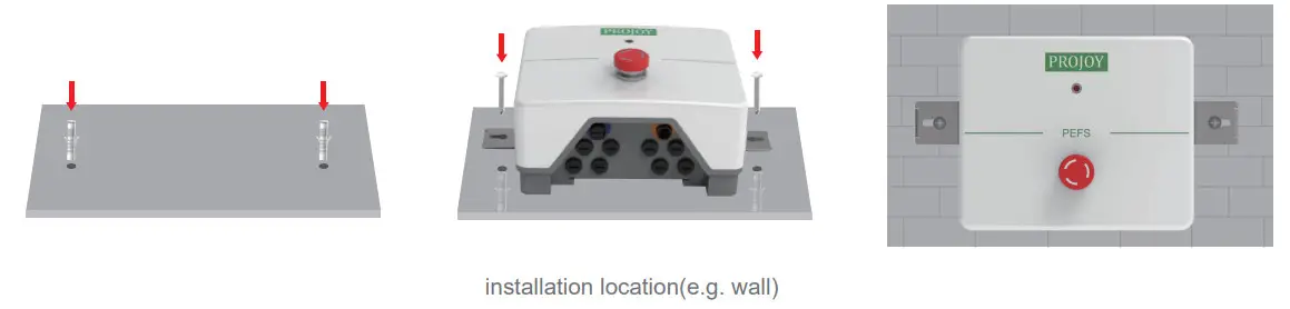 PROJOY electric PEFS-24V-CN Series Panel Level Rapid Shutdown Control Box - Figure 10