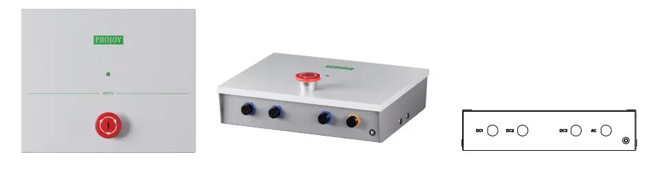 PROJOY electric PEFS-24V-CN Series Panel Level Rapid Shutdown Control Box - Figure 2