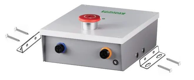 PROJOY electric PEFS-24V-CN Series Panel Level Rapid Shutdown Control Box - Figure 6