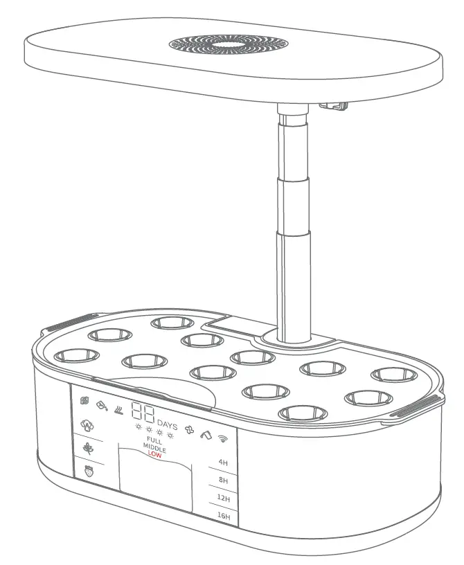 JustSmart GS1 Lite Indoor Garden