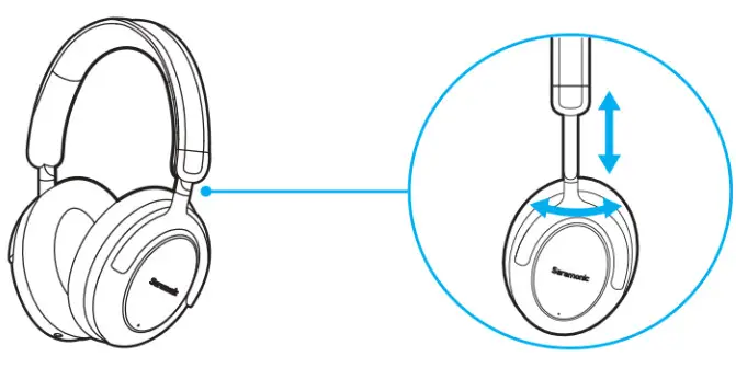 Saramonic SR-BH900 NoiseWall Wireless headphone