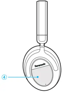 Saramonic SR-BH900 NoiseWall Wireless -touch pade