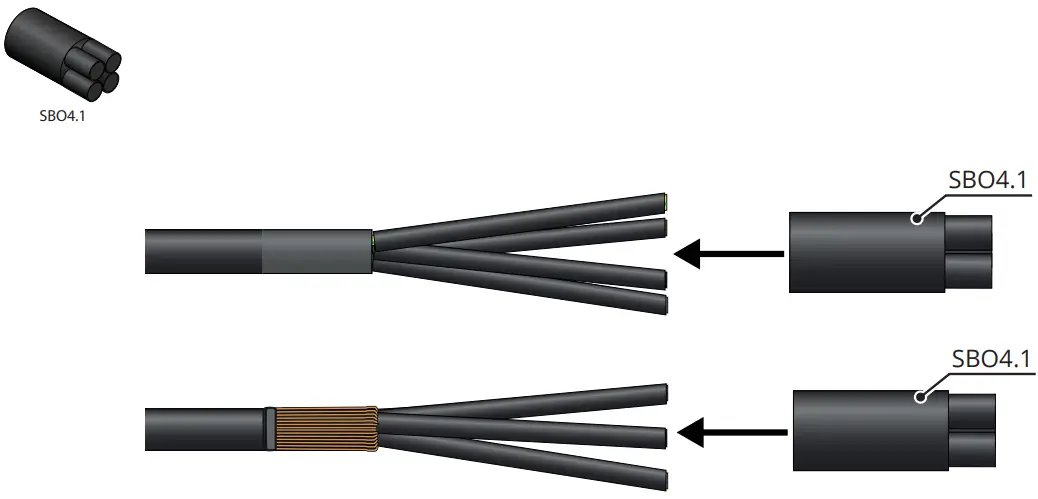 ENSTO STKON4X25 Heat Shrink Outdoor End Termination - fig 6