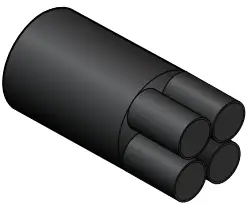 ENSTO STKON4X25 Heat Shrink Outdoor End Termination - sambol 2