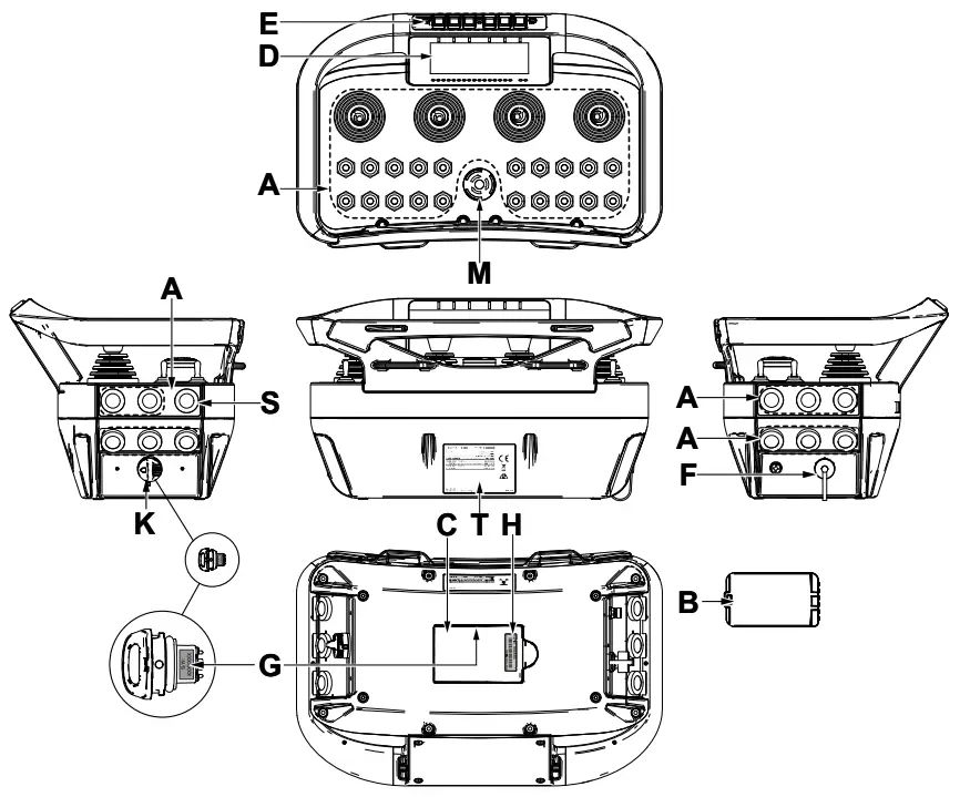 autec Dynamic Series Radio Remote Control -Fig