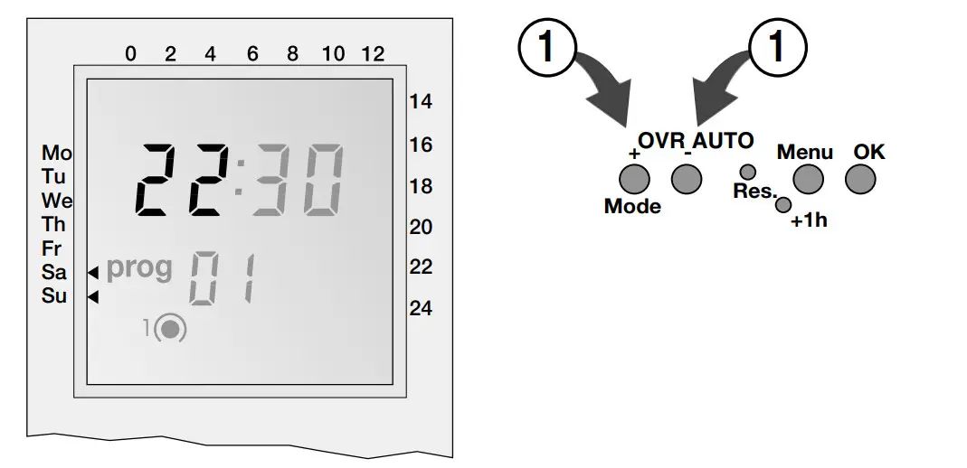 INTERMATIC FM1D20 Series 24 Hour or 7 Day 120V Electronic Panel Mount Module - Figure 16