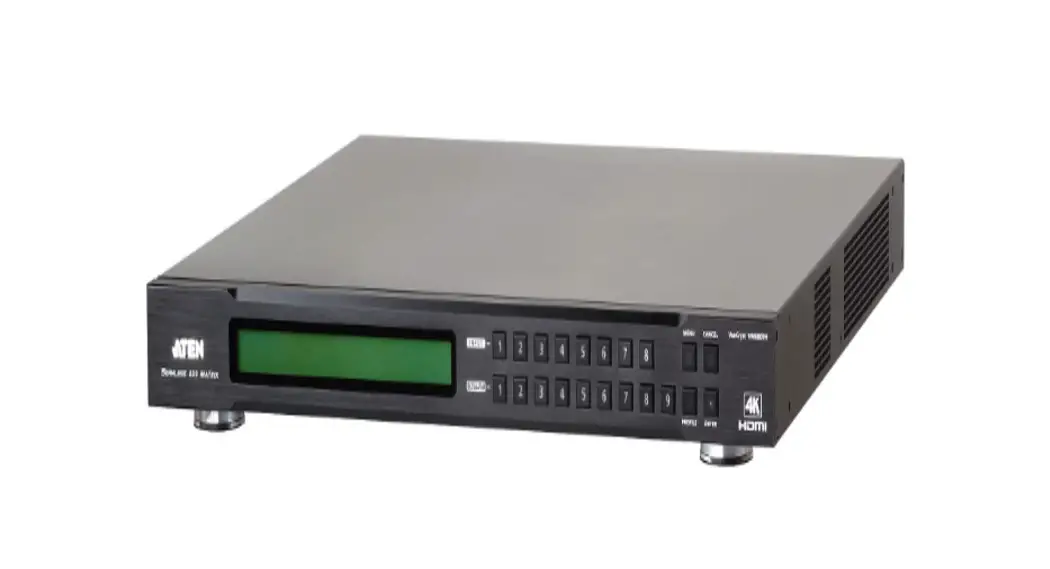 Aten Vm6809h 8 X 9 4k Hdmi Matrix Switch With Scaler User Guide