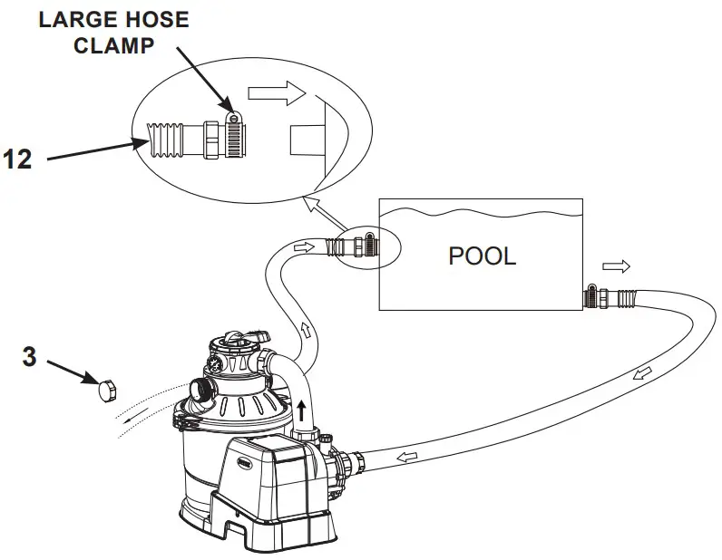 Hose Connection Setup