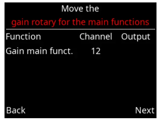 PowerBox Competition SRS - o enter the Gain channel for the iGyro.
