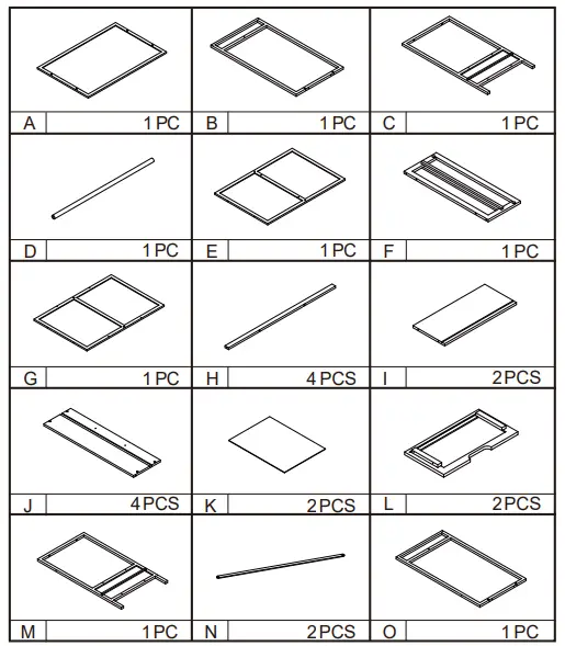 Kmart 43036592 Bamboo garment rack - 1.