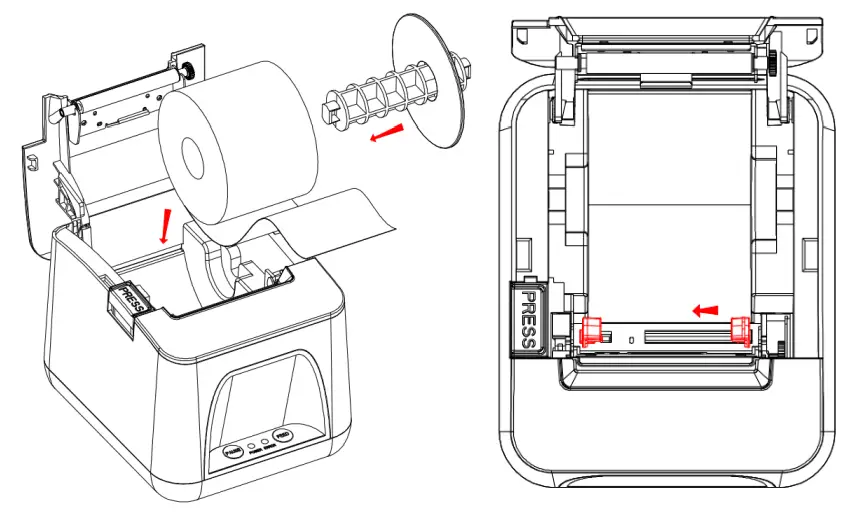 SWIFT STL524B Desktop Label Printer - Outer Appearance 4