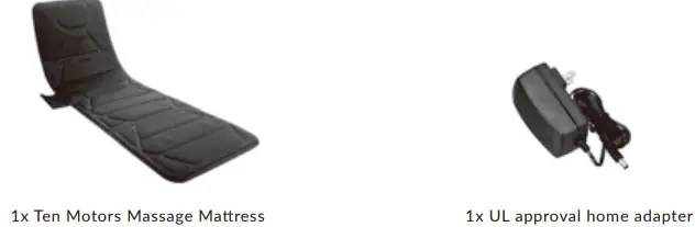 MEDIC THERAPEUTICS 603-0096 Foldable Ten Motor Massage Mattress-FIG2