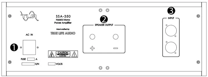 True Life Audio SSA-350 Monoblock Power Amplifier-fig5