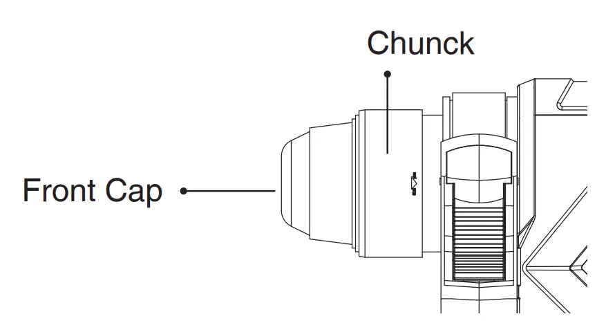Ronix 8910K Brushless Rotary Hammer USING INSTRUCTIONS INSTALL OR REMOVE DRILL BIT