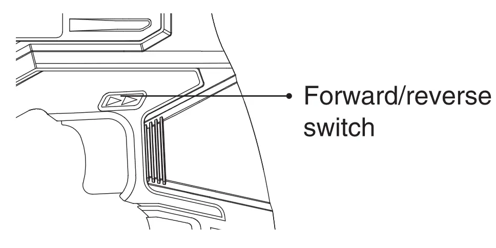 Ronix 8910K Brushless Rotary Hammer Forwaed/reverse Switch