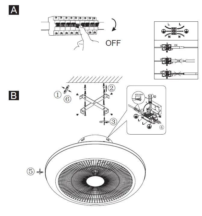 EGLO-35093-Sayulit-Ceiling-Light-with-Fan-FIG-1